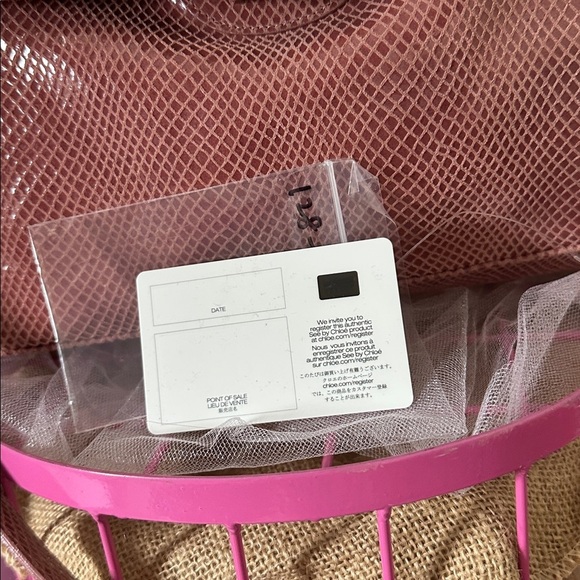 See By Chloe Rose Textured Bag with Gold Clasp - Picture 10 of 11